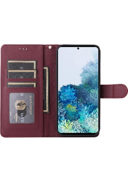 Samsung Galaxy S20 Artı Flip Kapak Için Flip Case Darbeye Cüzdan Basit (Yurt Dışından)