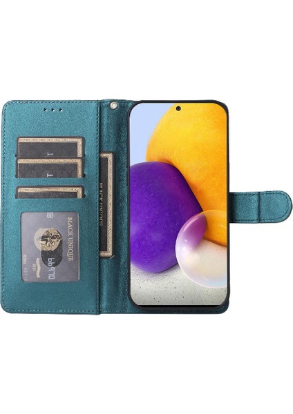 Samsung Galaxy A72 Cüzdan Basit Iş Deri Kılıf Flip Case Için Flip Case (Yurt Dışından) modelleri