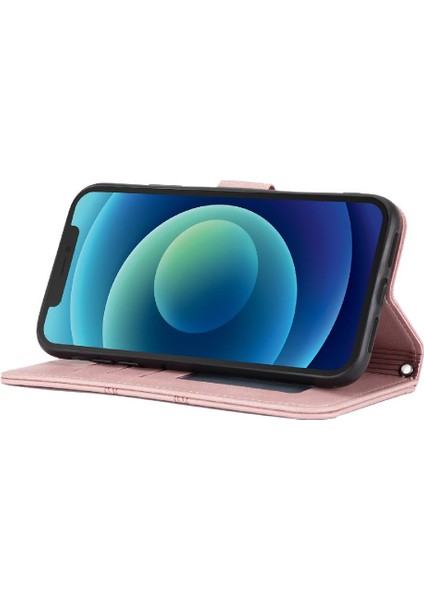 Iphone 11 Için Flip Case Darbeye Koruyucu Kickstand Pu Deri Cüzdan (Yurt Dışından)