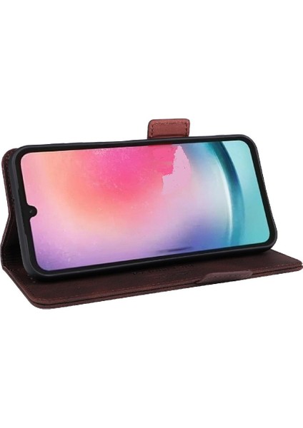 Samsung Galaxy A24 4g Için Kılıf Koruyucu Kapak Kart Tutucu Kickstand ile (Yurt Dışından)