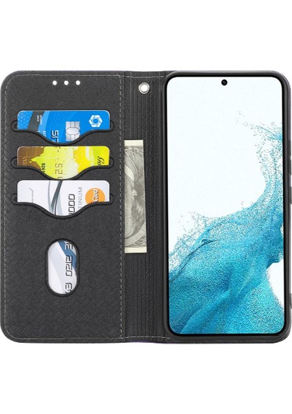 Samsung Galaxy A15 4g/5g Pu Deri Kapak Kredi Kartı Tutucu Flip Case (Yurt Dışından)