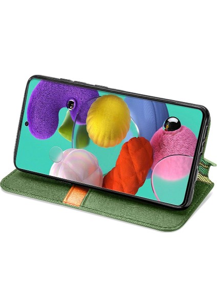 Samsung Galaxy A51 4g Zarif Iş Moda Tasarım Cüzdan (Yurt Dışından)