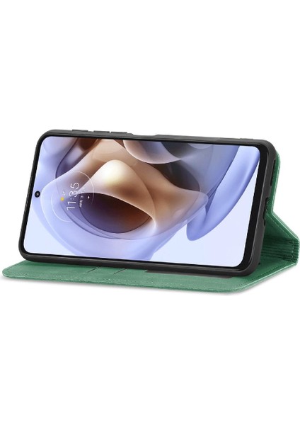 Moto G31 Fermuar Kordon Cüzdan Deri Kılıf Aşk Için Kılıf (Yurt Dışından)
