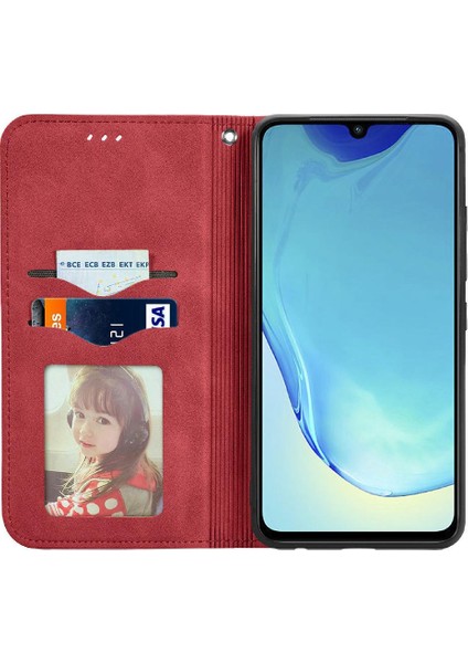 Vivo V25 Için Kılıf Deri Kılıf Cüzdan Basit Iş Fermuar Kordon (Yurt Dışından) indirimleri