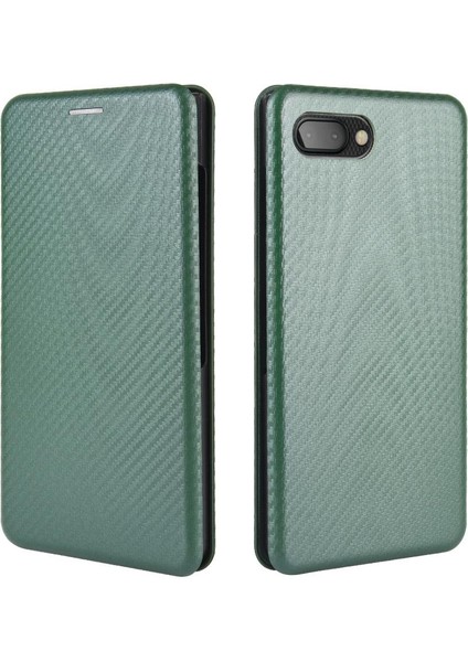 Blackberry Key2 Manyetik Karbon Fiber Deri Folio Flip Case Için Kılıf (Yurt Dışından) modelleri