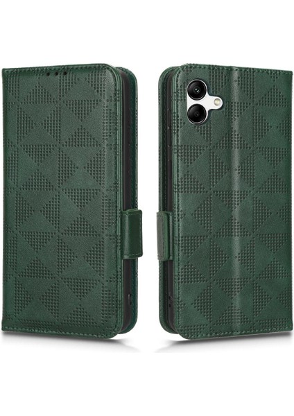 Samsung Galaxy A04 Görüntüleme Için Kılıf Standı Kapak Kapak 3 Kart Tutucu Cüzdan (Yurt Dışından)