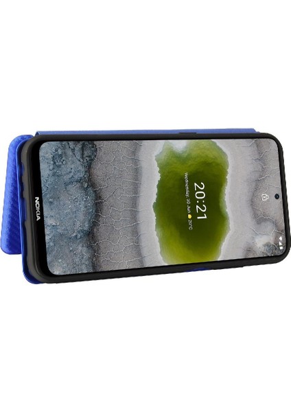 Nokia X10/X20 Kart Ekleme Tam Koruma Manyetik Karbon Için Kılıf (Yurt Dışından) modelleri