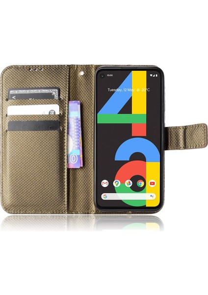 Google Piksel 4A 4g Kickstand Kart Tutucu Kapak Manyetik Cüzdan Için Kılıf (Yurt Dışından) indirimleri