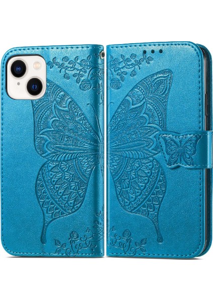 IPhone 15 Için Kılıf Artı Kelebek Cüzdan Çok Renkli Iş Kanat (Yurt Dışından) fırsatları