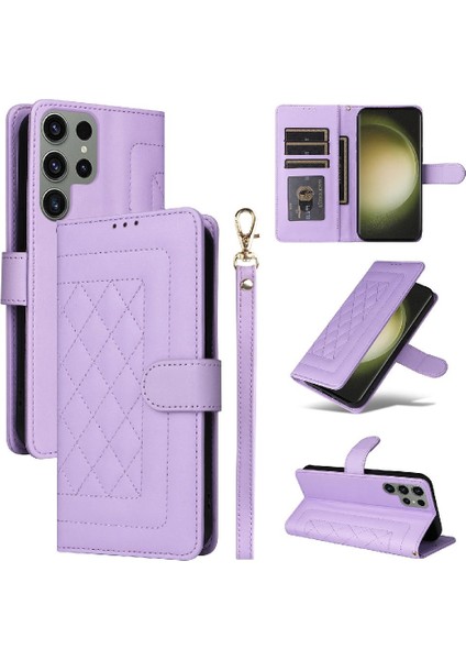 Samsung Galaxy S23 Ultra Basit Iş Deri Kılıf Flip Case Için Flip Case (Yurt Dışından) indirimleri