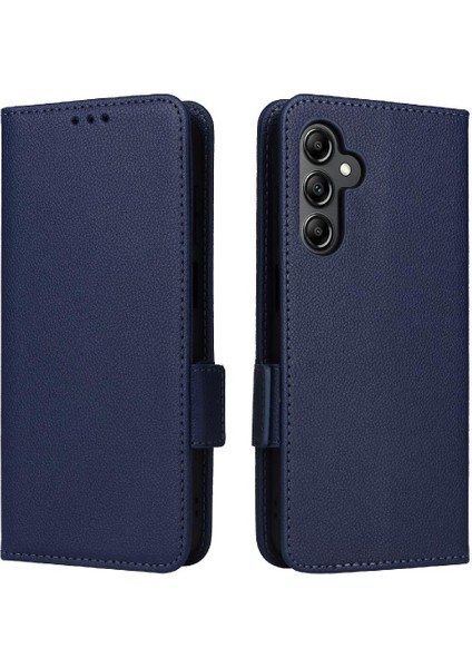 Samsung Galaxy A15 4g/5g Pu Deri Kart Yuvaları Tutucu Yan Toka (Yurt Dışından)