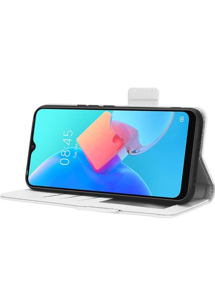 Tecno Spark 8c Yan Toka Pu Deri Cüzdan Manyetik Kart Yuvaları Için Kılıf (Yurt Dışından) indirimleri