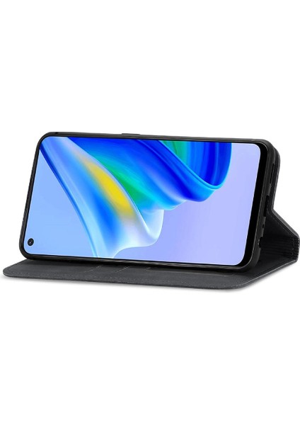 Oppo A95 4g/5g Basit Iş Kordon Fermuar Deri Kılıf (Yurt Dışından) modelleri