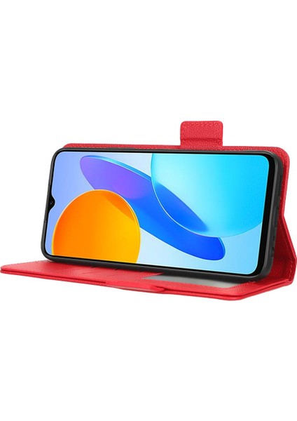 Onur X6 4g Için Kılıf/x8 5g Yan Toka Kart Yuvaları Tutucu Pu Deri Cüzdan (Yurt Dışından)