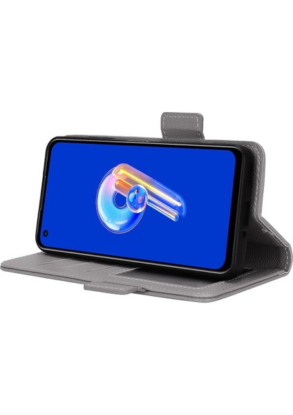 Asus Zenfone 9 Için Kılıf Pu Deri Kart Yuvaları Tutucu Manyetik Cüzdan Yan (Yurt Dışından) fiyatları