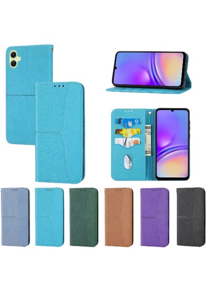 Samsung Galaxy A05 Kredi Kartı Tutucu Için Kılıf El Cüzdan Flip Folio Kitap (Yurt Dışından)