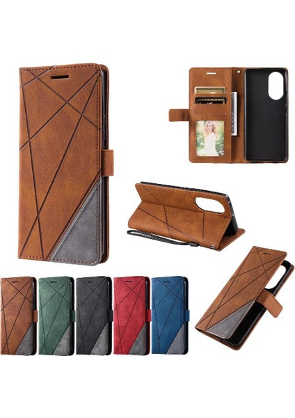Onur Için Kılıf 50 Pro Kart Tutucu Kickstand Cüzdan Flip Folio Darbeye (Yurt Dışından)