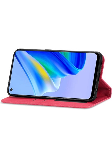 Oppo A95 4g/5g Basit Iş Kordon Fermuar Deri Kılıf (Yurt Dışından) modelleri