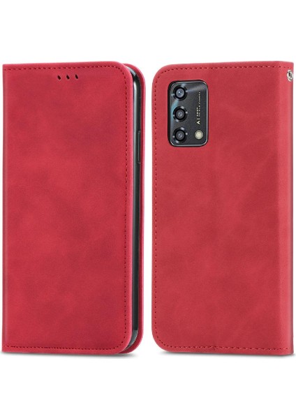 Oppo A95 4g/5g Basit Iş Kordon Fermuar Deri Kılıf (Yurt Dışından) indirimleri