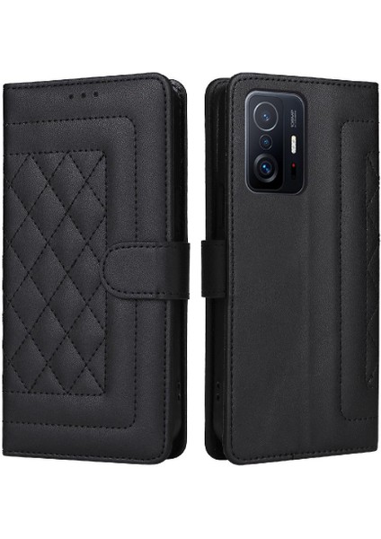 Xiaomi 11T/11T Pro Için Flip Case Deri Kılıf Kapak Darbeye (Yurt Dışından)