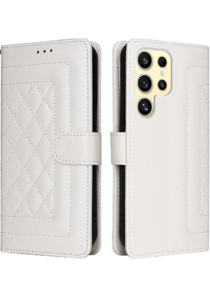 Samsung Galaxy S24 Için Flip Case Ultra Cüzdan Basit Iş Darbeye (Yurt Dışından)