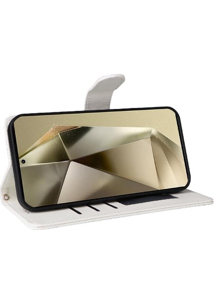 Samsung Galaxy S24 Için Flip Case Ultra Cüzdan Basit Iş Darbeye (Yurt Dışından)
