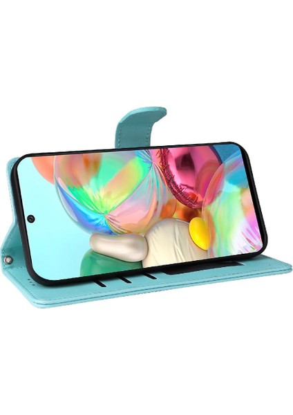 Samsung Galaxy A71 Için Flip Case Darbeye Basit Iş Cüzdan Kılıf (Yurt Dışından) indirimleri