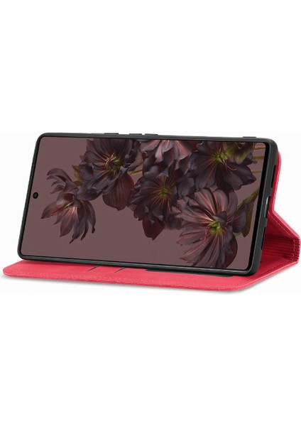 Google Piksel 7 Pro Cüzdan Kılıf Için Kılıf Kordon Fermuar Basit (Yurt Dışından) modelleri