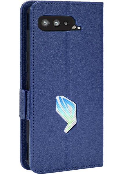 Asus Rog Telefon 5 Için Kılıf Manyetik Kart Yuvaları Tutucu Yan Toka Pu Cüzdan (Yurt Dışından) modelleri