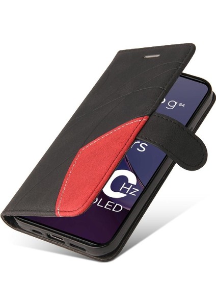 Kart Yuvası Standı Kickstand Koruyucu Pu ile Motorola G84 5g Için Kılıf (Yurt Dışından) modelleri