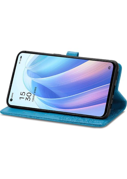 Oppo Oppo 7 Darbeye Kapak Kapak Için Kılıf Zarif Desen Deri (Yurt Dışından) modelleri