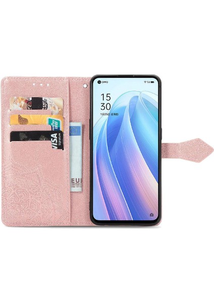 Oppo Oppo 7 Darbeye Kapak Kapak Için Kılıf Zarif Desen Deri (Yurt Dışından) indirimleri