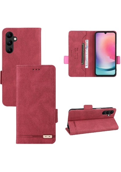 Samsung Galaxy A24 4g Için Kılıf Koruyucu Kapak Kart Tutucu Kickstand ile (Yurt Dışından)