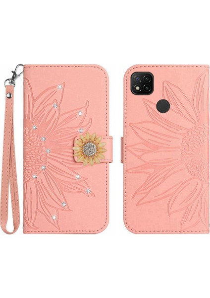 Xiaomi Redmi 9c Telefon Kılıfı Kapak Cüzdan Kredi Kartı Darbeye Tpu (Yurt Dışından)