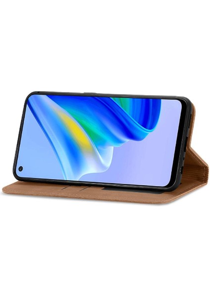 Oppo A95 4g/5g Basit Iş Kordon Fermuar Deri Kılıf (Yurt Dışından) modelleri
