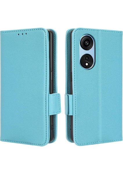 Oppo Için Kılıf Oppo 8t 5g Pu Deri Manyetik Kart Yuvaları Tutucu Cüzdan Yan (Yurt Dışından)