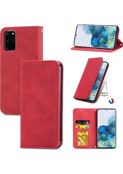 Samsung S20 Artı Basit Iş Kapak Çevirin Kılıf Cüzdan (Yurt Dışından)