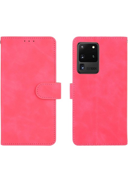 Kart Tutucu Kickstand Kart Kapak ile Samsung Galaxy S20 Ultra Için Kılıf (Yurt Dışından)