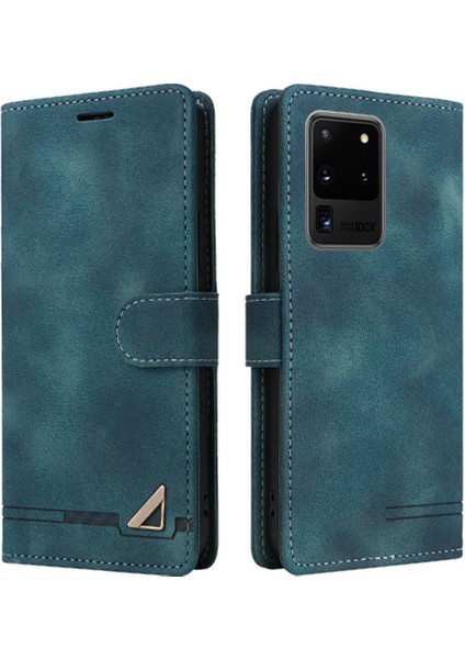 Samsung Galaxy S20 Ultra Cüzdan Basit Iş Flip Kapak Için Flip Case (Yurt Dışından)