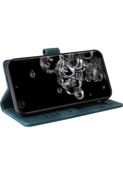 Samsung Galaxy S20 Ultra Cüzdan Basit Iş Flip Kapak Için Flip Case (Yurt Dışından)