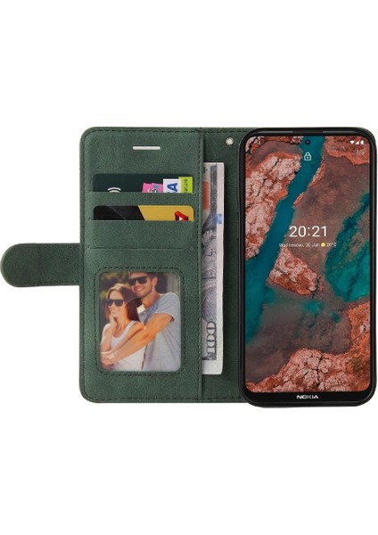 Nokia X10/X20 Pu Deri Flip Folio Kılıf Kickstand Koruyucu (Yurt Dışından) fiyatları
