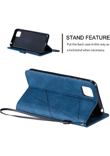Huawei Huawei P Kart Tutucu Için Kickstand Manyetik Pu Deri Darbeye Dayanıklı (Yurt Dışından) modelleri