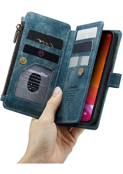 Kart Sahibi Sürücüler Lisans Kartı Yuvaları ile IPhone 12 Mini Için Caseme Durumda (Yurt Dışından) indirimleri