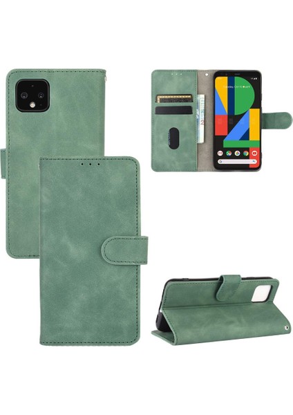 Kart Tutucu Kickstand ile Google Pixel 4 Xl Kart Ekleme Için Kılıf (Yurt Dışından)