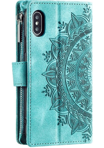 Kırmızı Dikey Çizgili Karbon Fiber Pu Eklenmiş IPhone Xs Max Için Kılıf (Yurt Dışından)
