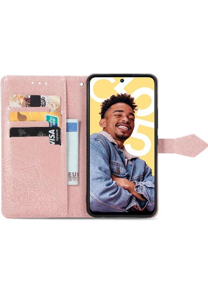 Realme C55 Zarif Desen Kapak Kapak Kılıf Için Kılıf Basit (Yurt Dışından)