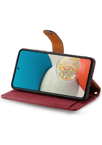 Samsung A53 5g Kordon Aşk Cüzdan Fermuar Deri Kılıf (Yurt Dışından)