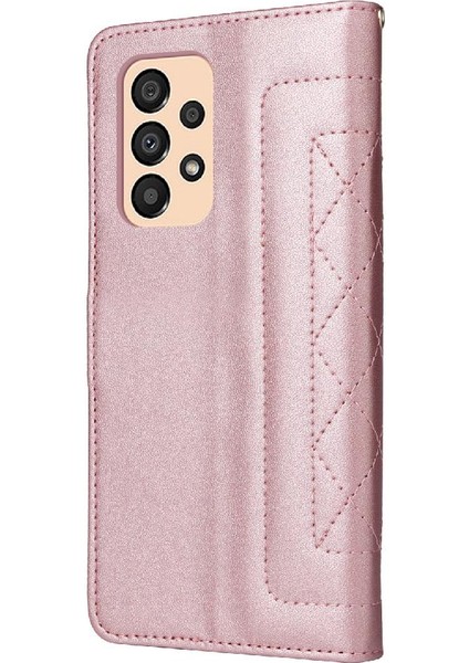 Samsung Galaxy A33 5g Için Flip Case Kapak Kılıf Cüzdan Basit (Yurt Dışından)