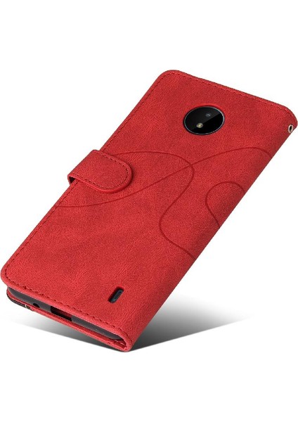 Kart Yuvası Standı Pu Flip ile Nokia C10/C20 Kickstand Koruyucu Kılıf (Yurt Dışından) modelleri