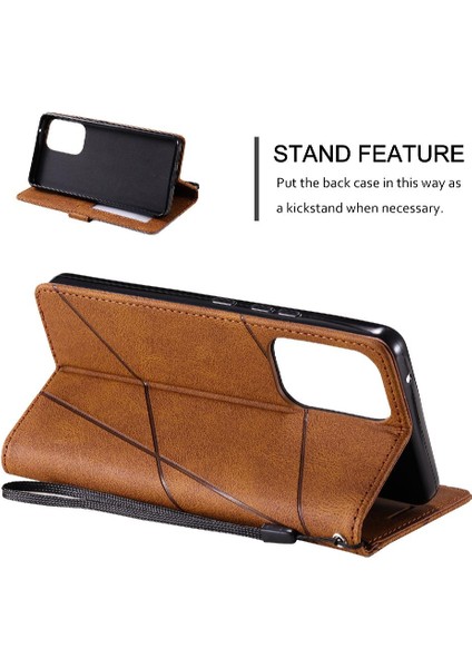 Samsung Galaxy A23 4g/5g Kart Tutucu Kickstand Pu Deri Cüzdan (Yurt Dışından)